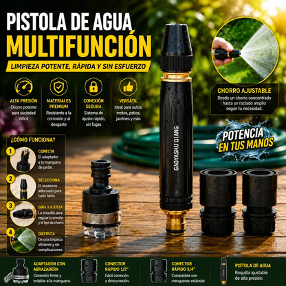 Power Clean Pro™ - Kit 3 Boquilla Alta Presión